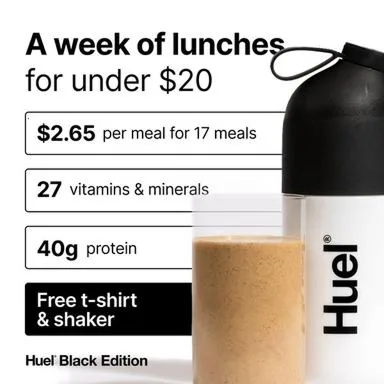 Huel advertisement