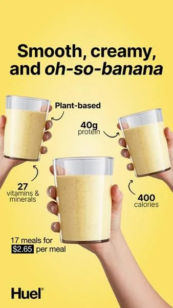 Huel advertisement