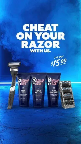 Dollar Shave Club advertisement
