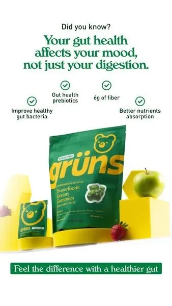 Grüns advertisement