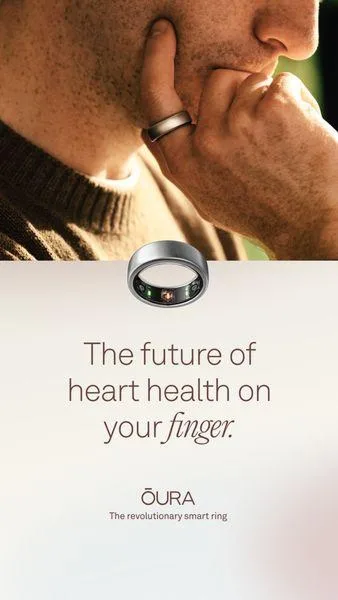 Oura advertisement