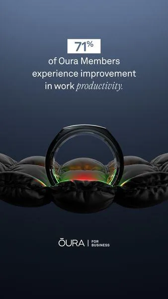 Oura advertisement