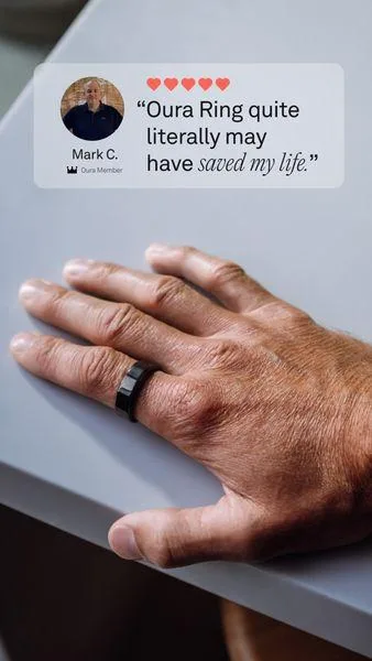 Oura advertisement