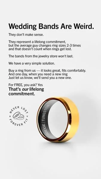 The Ridge advertisement