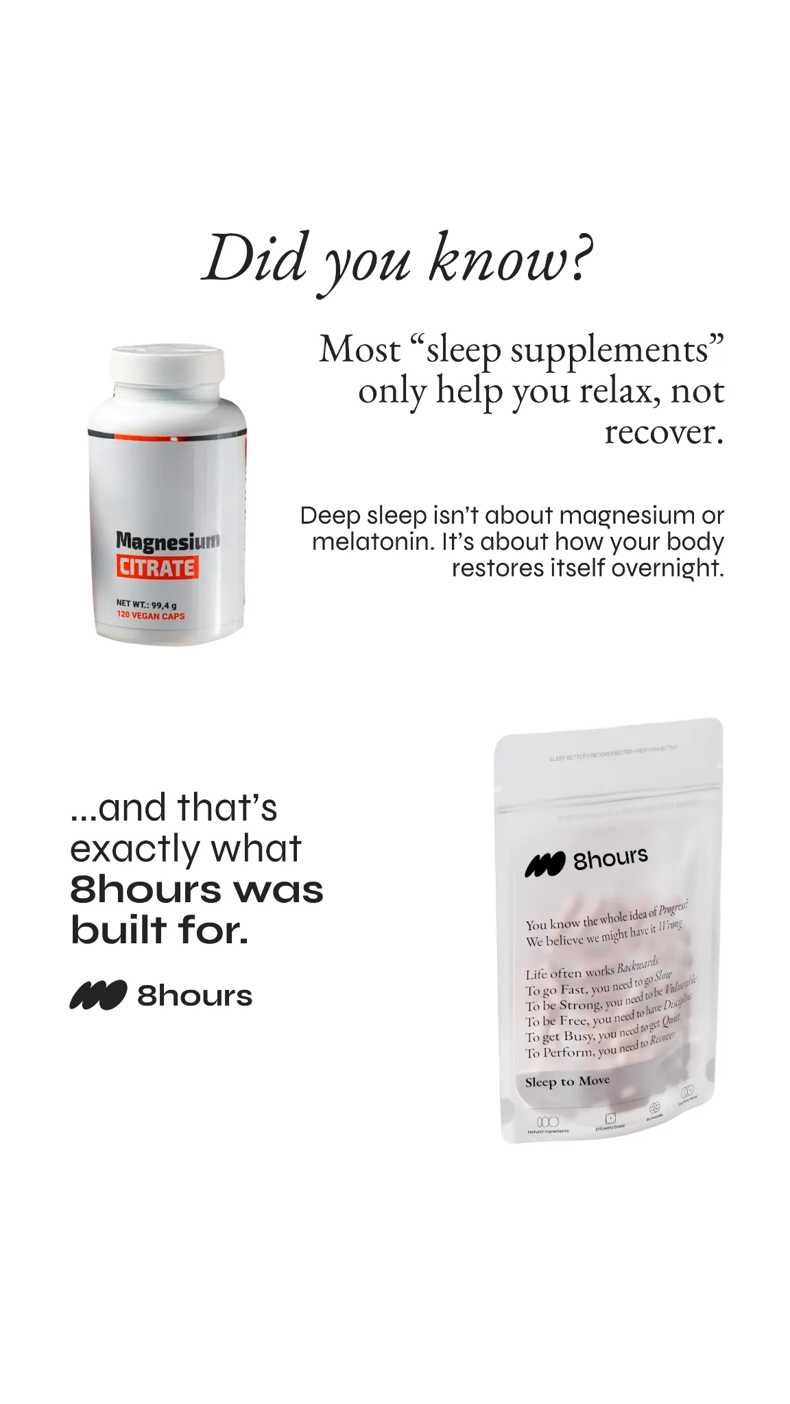 8hours advertisement