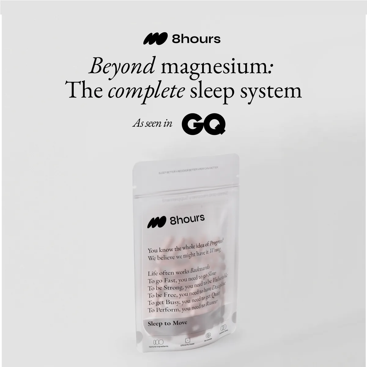 8hours advertisement