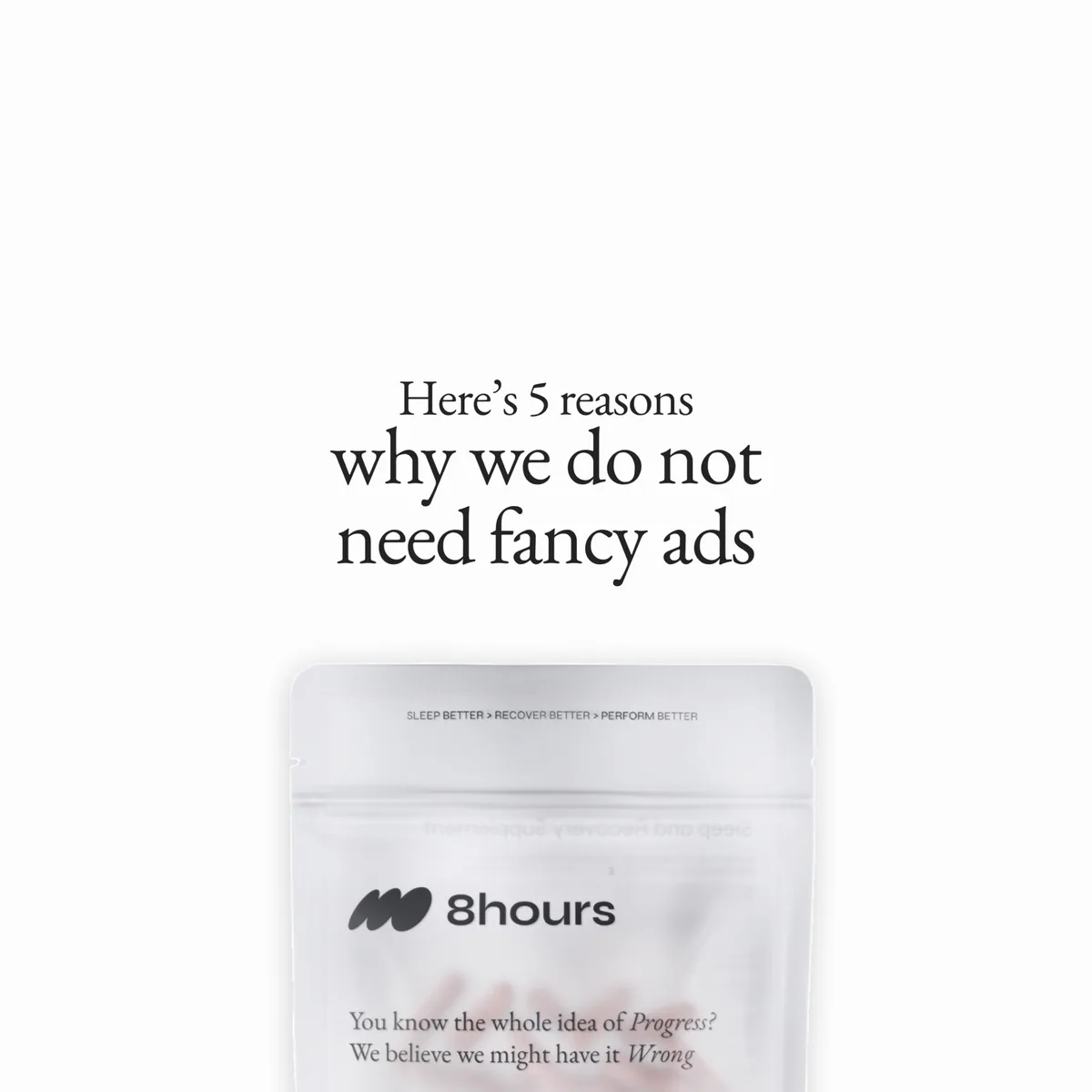 8hours advertisement