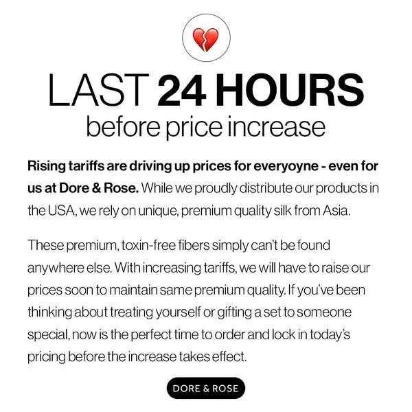 Dore & Rose advertisement