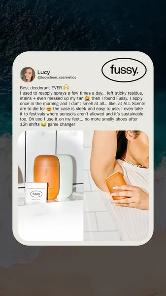 Fussy advertisement