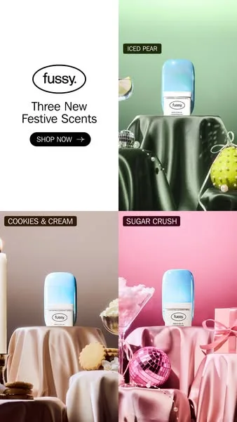 Fussy advertisement