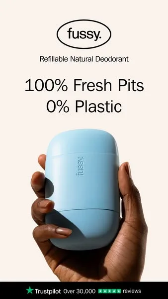 Fussy advertisement