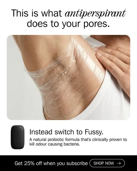Fussy advertisement