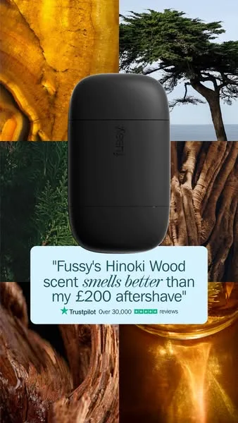 Fussy advertisement