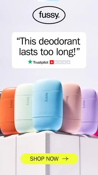 Fussy advertisement