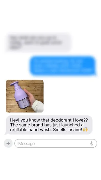Fussy advertisement