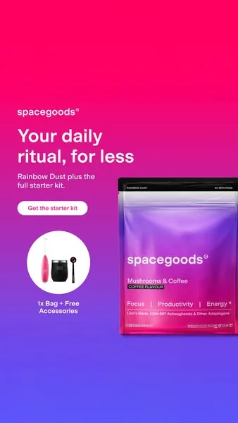 Spacegoods advertisement
