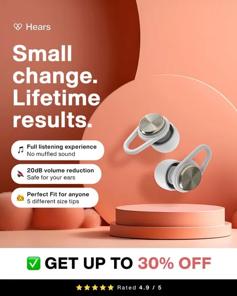 Hears advertisement