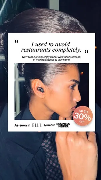 Hears advertisement