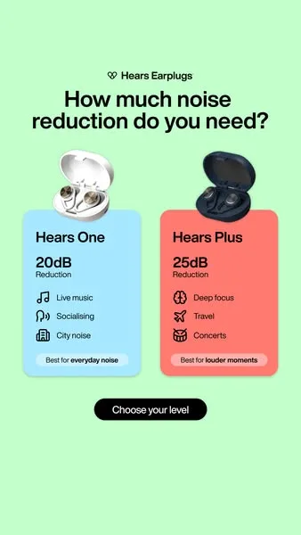 Hears advertisement
