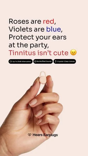 Hears advertisement