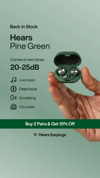Hears advertisement