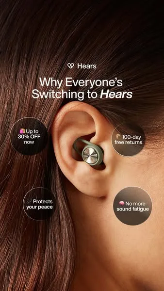 Hears advertisement