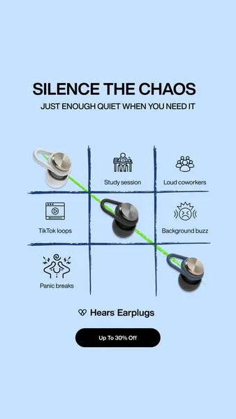 Hears advertisement