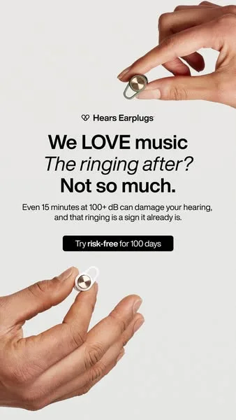 Hears advertisement