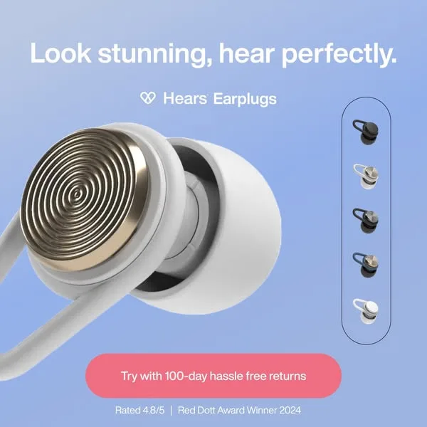 Hears advertisement