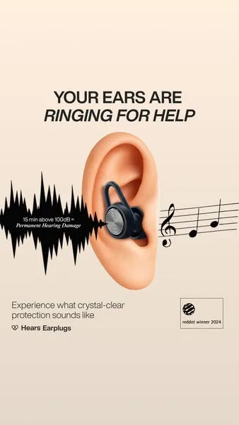 Hears advertisement