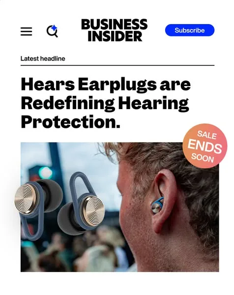 Hears advertisement
