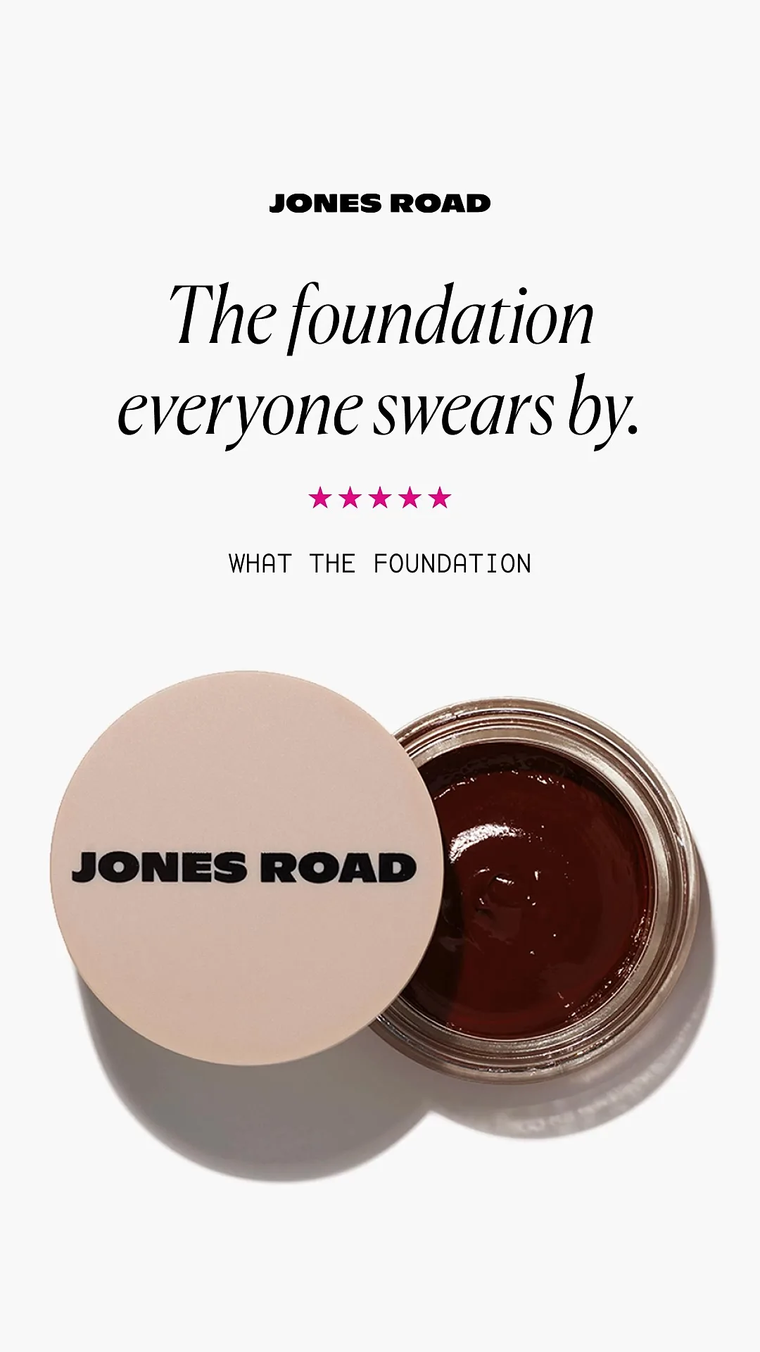 Jones Road advertisement
