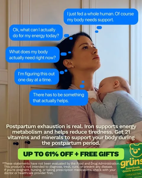 Grüns advertisement