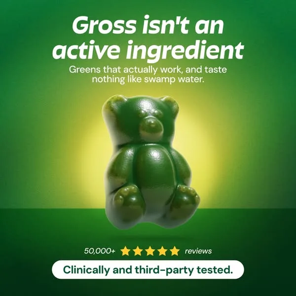 Grüns advertisement