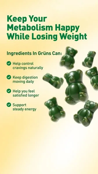 Grüns advertisement