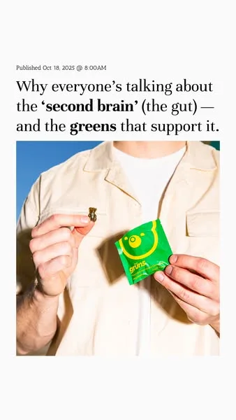 Grüns advertisement