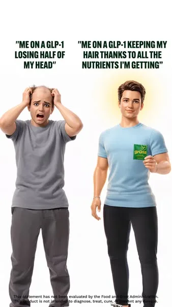 Grüns advertisement