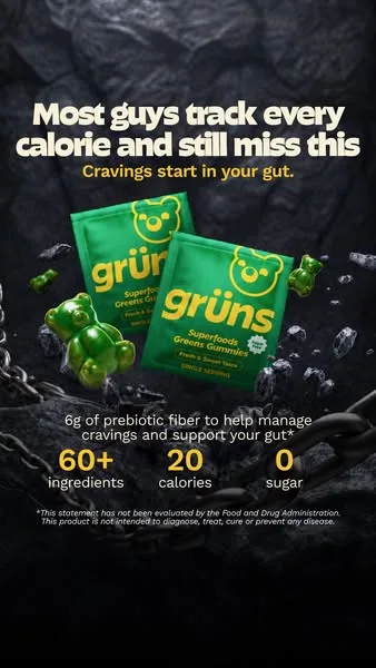 Grüns advertisement