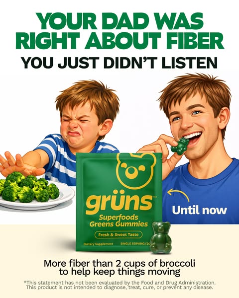 Grüns advertisement