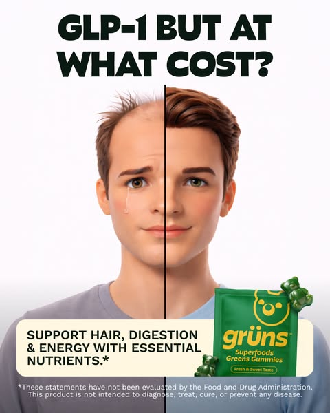 Grüns advertisement