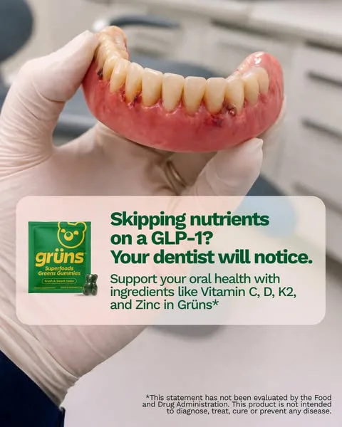 Grüns advertisement