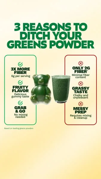 Grüns advertisement