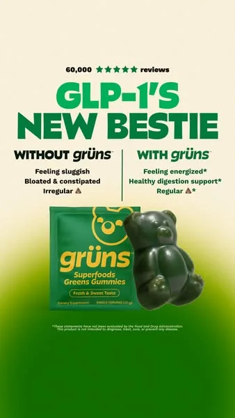 Grüns advertisement