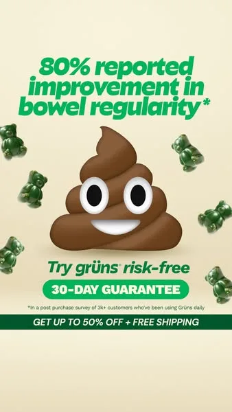 Grüns advertisement