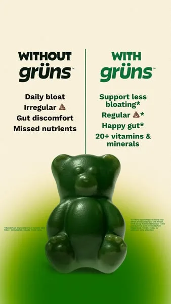 Grüns advertisement