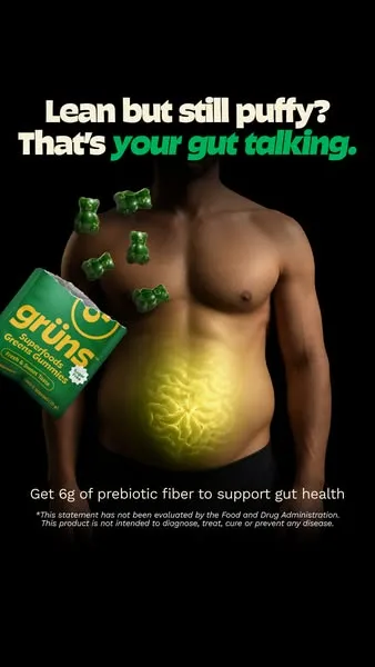 Grüns advertisement