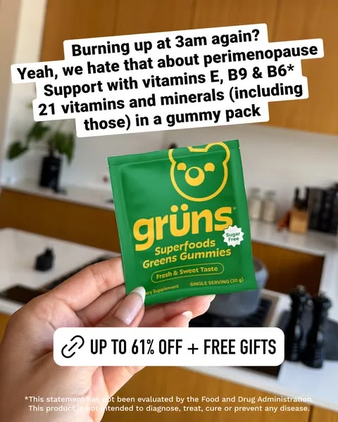 Grüns advertisement