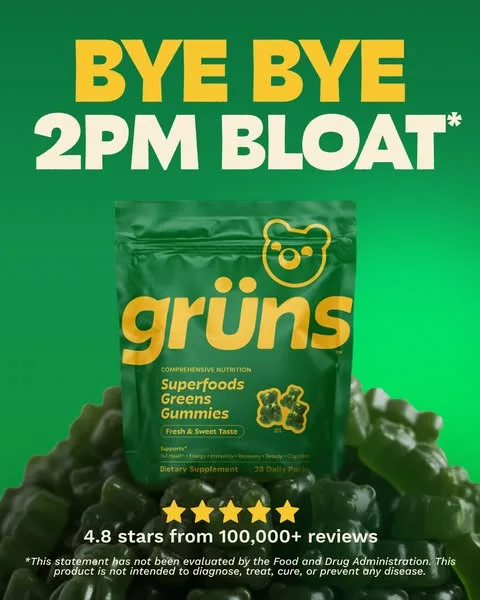 Grüns advertisement