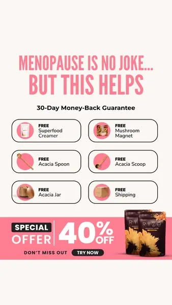 RYZE Superfoods advertisement