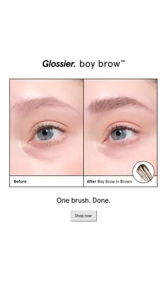 Glossier advertisement